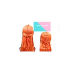 Orange Durag - PURELY BY PASSION