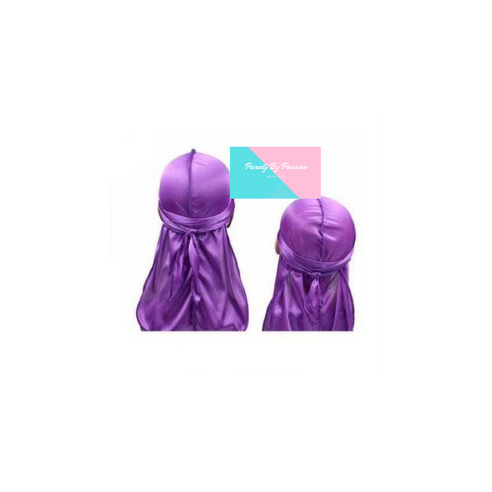 Amethyst Purple Durag - PURELY BY PASSION